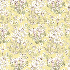 MAY GIBBS PASTEL FLOWERS YELLOW - MG1021