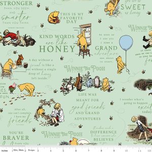 WINNIE THE POOH MAIN - C17000 - GREEN