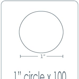 CIRCLE 1" x 100