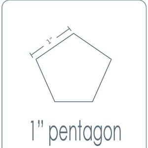 PENTAGON 1" x 100
